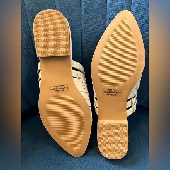 DV by Dolce Vita Cream Idilly Studded Mules - Picture 4 of 4